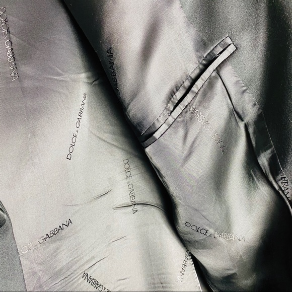 Dolce & Gabbana Black Mens Tuxedo Blazer, 43 - Picture 8 of 8